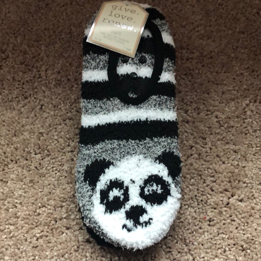 Slipper socks (liners- 2 pair)